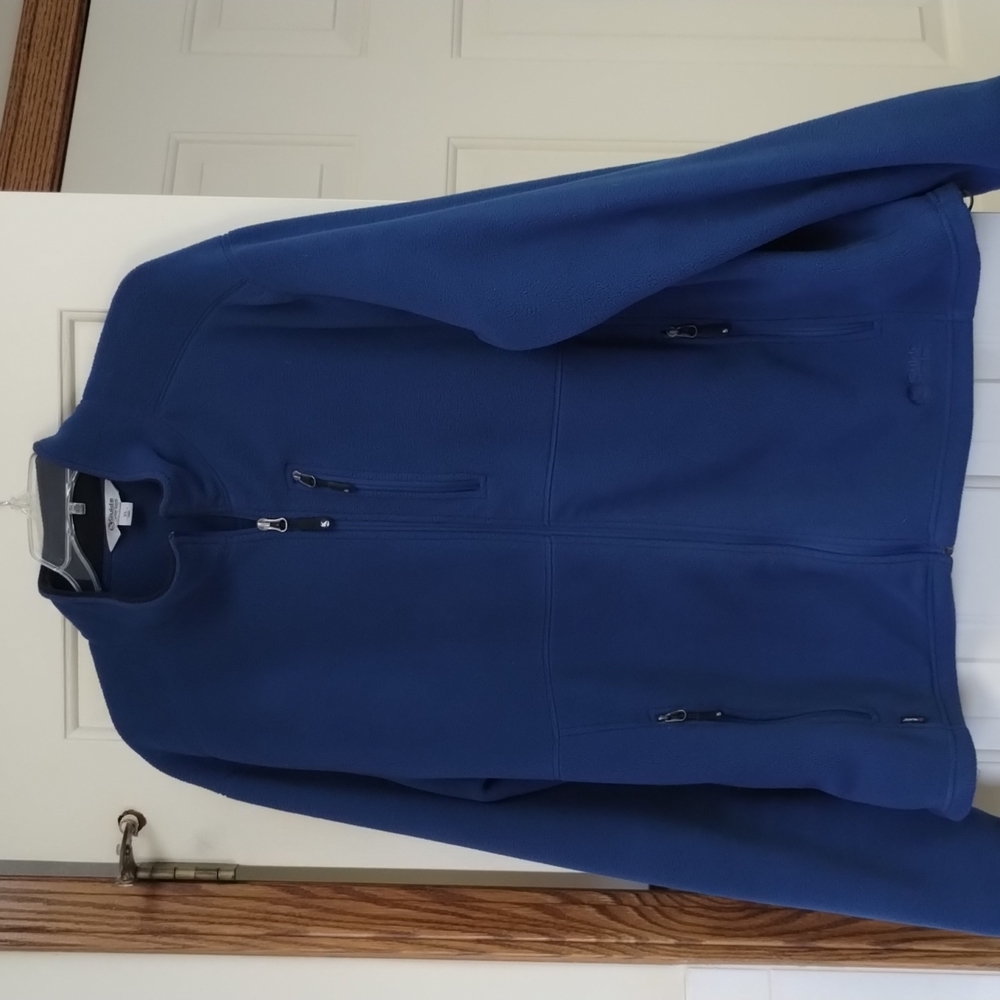 Gander Mountain Guide Series Men's blue fleece zip jacket